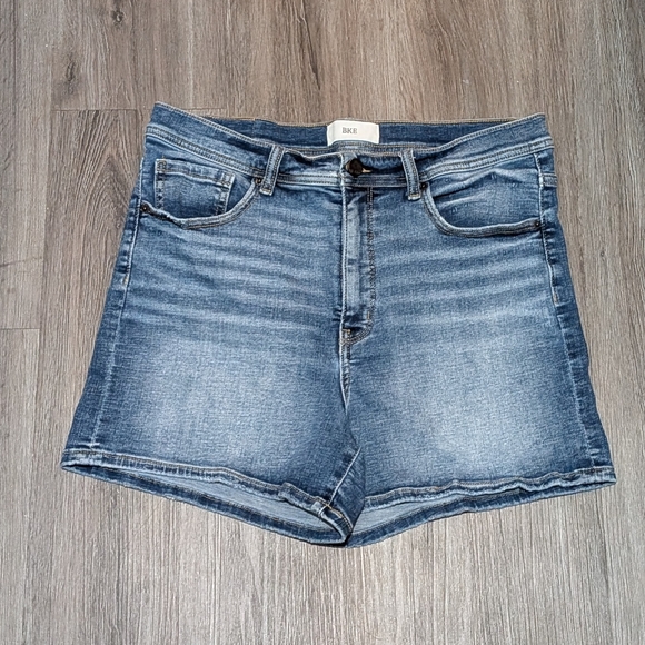 Sz 12 Buckle BKE Parker High Rise Denim Shorts Sz 31 - Picture 6 of 8